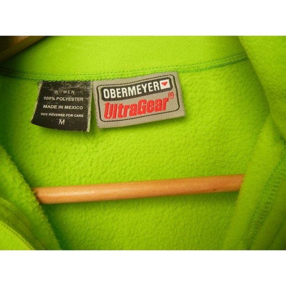 Obermeyer Ultra Gear women's M Ski top, cold weather pullover lime green - Picture 4 of 6